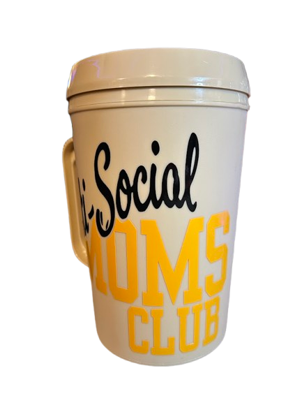 34oz Mega Mugs, Mega Mugs with Bendy Straw and Lid